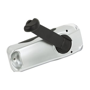Additional Image 1 - a silver camera with a black handle