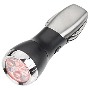 Additional Image 2 - a black and silver flashlight