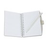 Additional Thumbnail Image 1 - a white notebook with a spiral bound