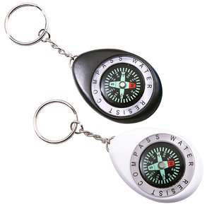 Additional Image 1 - a pair of keychains with a circle and a cross
