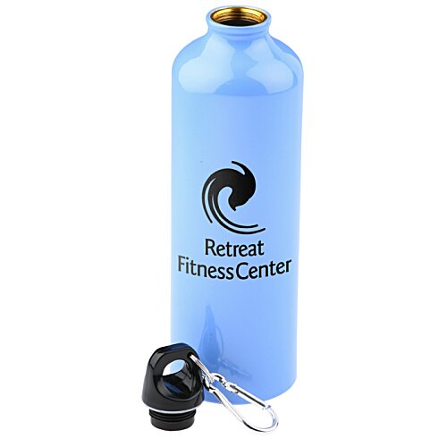 Additional Image 1 - a blue bottle with a black handle