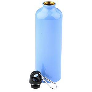 Additional Image 2 - a blue cylinder with a black keychain