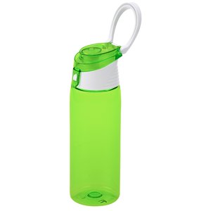 Additional Image 1 - a green water bottle with a white lid