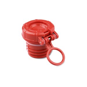 Additional Image 3 - a red fire hydrant with a handle