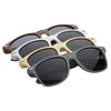 View Image 2 of 2 of Risky Business Sunglasses - Fashion Wood Grain - 24 hr