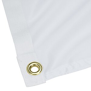Additional Image 1 - a white tarp with gold rings