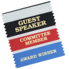 View Image 3 of 9 of Stock Badge Ribbon 2" x 4" - 24 hr