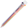 View Image 2 of 2 of 10-in-1 Multicolor Pen - Translucent