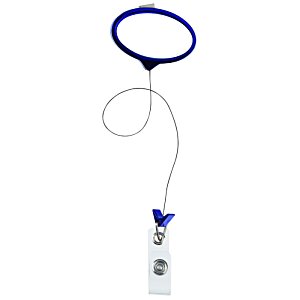 Additional Image 3 - a blue and white object with a cord