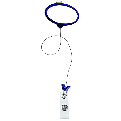 Additional Image 3 - a blue and white object with a cord