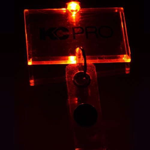 Additional Image 4 - a red light on a black background