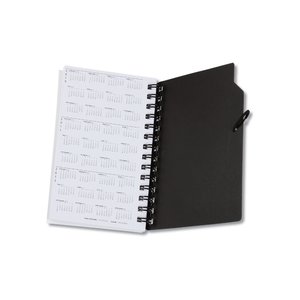 Additional Image 2 - a black and white spiral notebook
