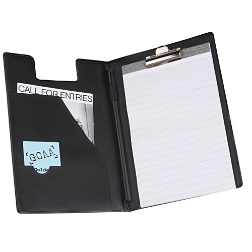 Additional Image 2 - a black folder with a white paper