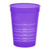 View Image 3 of 3 of Translucent Stadium Cup with Measurements- 16 oz.