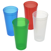 View Image 2 of 4 of Translucent Stadium Cup with Lid & Straw - 24 oz.