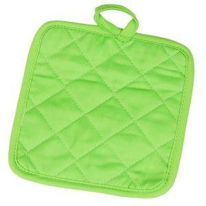 Additional Image 1 - a green pot holder with a handle