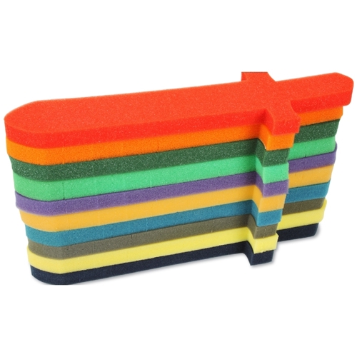 Additional Image 1 - a group of colorful plastic pieces