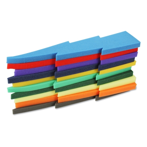 Additional Image 1 - a group of colorful erasers