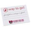 View Image 3 of 4 of Post-it® Recognition Notes - 3" x 4" - 25 Sheet - Way to Go