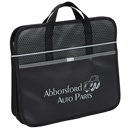 Additional Image 1 - a black bag with white text