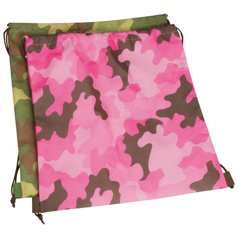 Additional Image 1 - a pink and black camouflage bag