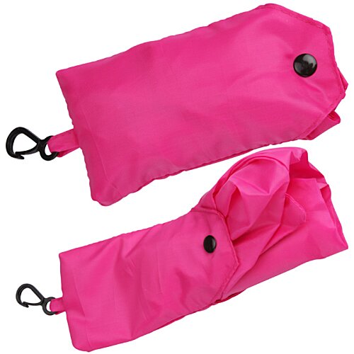 Additional Image 1 - a pink bag with black buttons