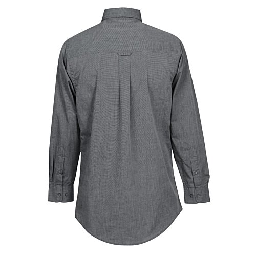 Additional Image 2 - a back view of a grey shirt