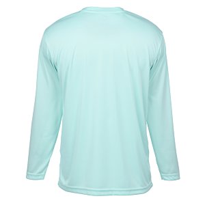 Additional Image 2 - a long sleeved light blue shirt