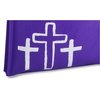 Additional Thumbnail Image 1 - a purple rectangular object with white crosses on it