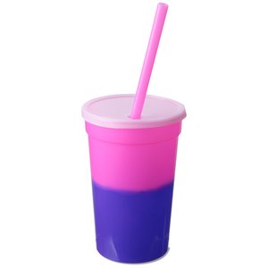 Additional Image 1 - a cup with a straw