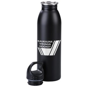 Additional Image 1 - a black bottle with a cap