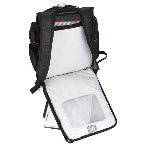 Additional Image 2 - a black and white backpack