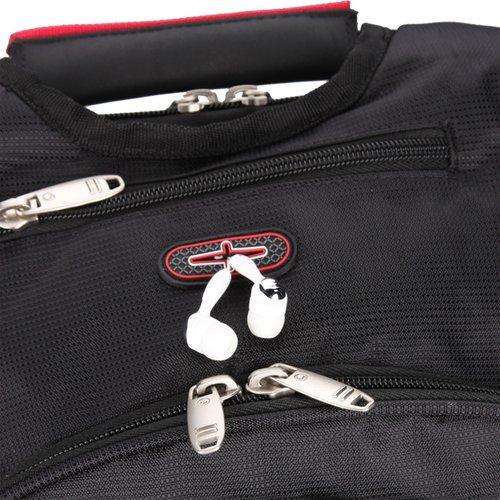 Additional Image 5 - a black bag with white earbuds