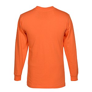 Additional Image 2 - a long sleeved orange shirt
