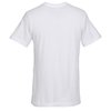View Image 2 of 2 of Bella+Canvas V-Neck T-Shirt - Men's - White - Screen