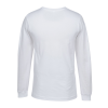 View Image 2 of 2 of Bella+Canvas Long Sleeve Crewneck T-Shirt - Men's - White
