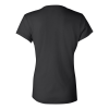 View Image 2 of 2 of Bella+Canvas V-Neck Jersey T-Shirt - Ladies' - Embroidered