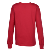 View Image 3 of 3 of Bella+Canvas Long Sleeve Crewneck T-Shirt - Youth - Embroidered
