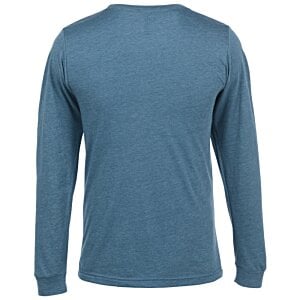 Additional Image 1 - a blue long sleeved shirt