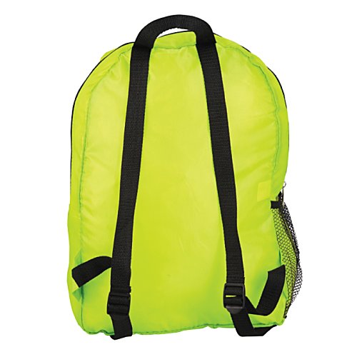 Additional Image 2 - a yellow backpack with black straps