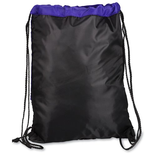 Additional Image 2 - a black and purple backpack