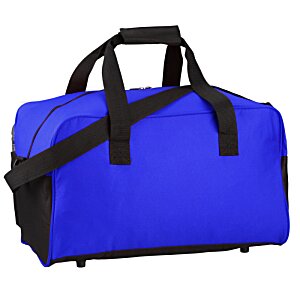 Additional Image 1 - a blue and black duffel bag