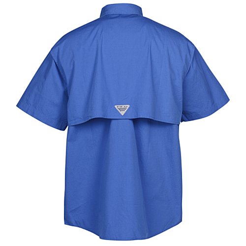 Additional Image 1 - a blue shirt with a short sleeve