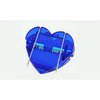 Additional Thumbnail Image 1 - a blue heart shaped kite