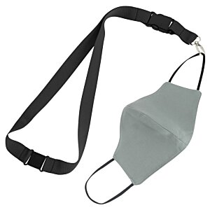 Additional Image 3 - a face mask with a strap