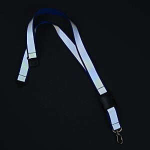 Additional Image 4 - a white and blue strap