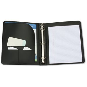 Additional Image 1 - a black folder with a white paper inside
