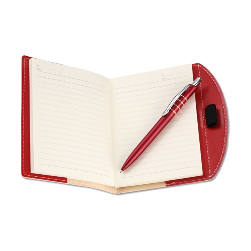 Additional Image 1 - a red and white book with a pen