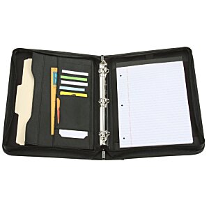 Additional Image 2 - a black folder with a white paper in it