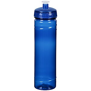 Additional Image 3 - a blue water bottle with a white lid